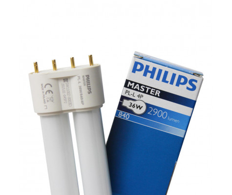 LAMPARA-PL-L-36W-840-4P-(MASTER)-BLANCO-FRIO-4-PINES- PHILIPS