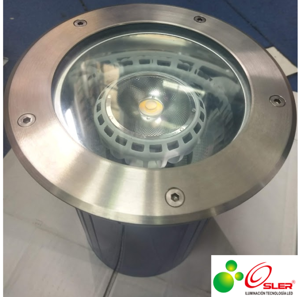 SPOT EMPOTRADO EN PISO LEDS 1x32W 3000K OSLER