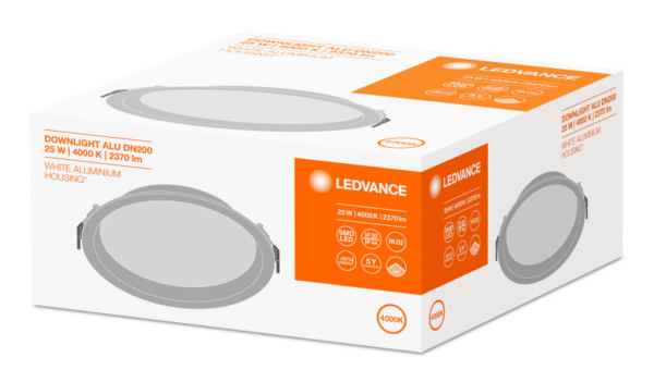 spot led downlight-led-25w 4000k 220v -osram-ledvance